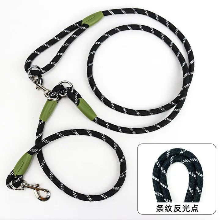 GlowRun Pro — Reflective Running Leash