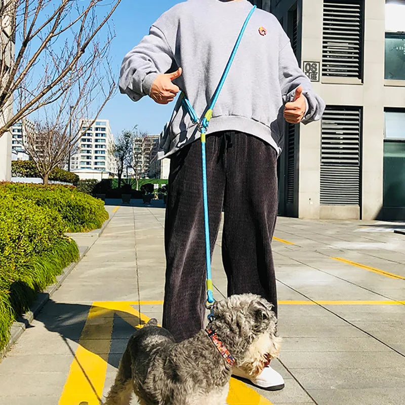 GlowRun Pro — Reflective Running Leash